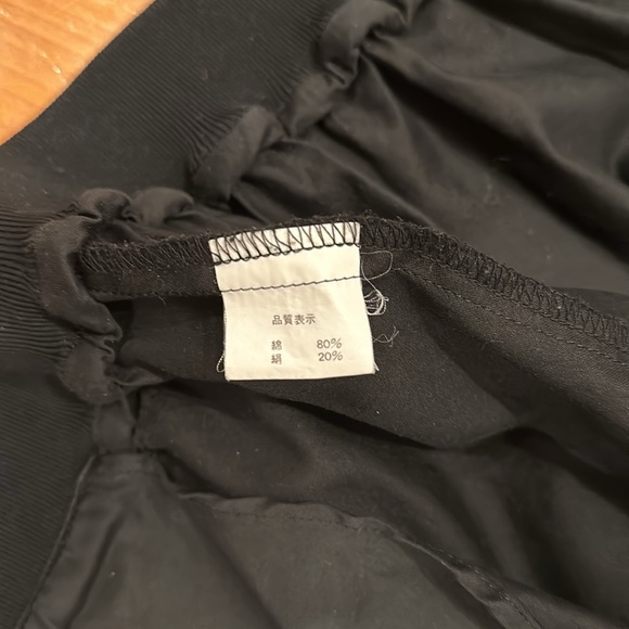 Unisex black with gold embroidery PIAA Racing designer Jacket/windbreaker. - Picture 8 of 9